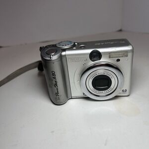 CANON PowerShot A80 Digital Camera, Silver,  4.0MP, Screen Not Working